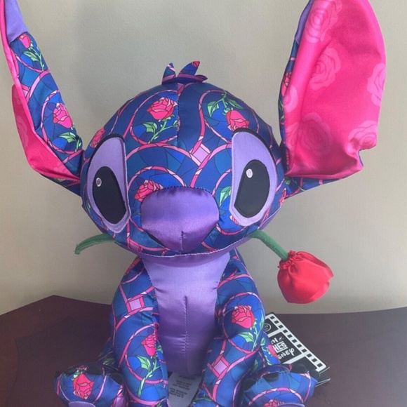 DISNEY Other - DISNEY  PARKS   STITCH CRASHES   SERIES  ‘’BEAUTY and the BEAST ‘’ PLUSH  #1